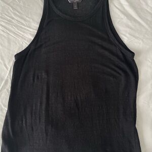 Banana Republic Black Linen Top